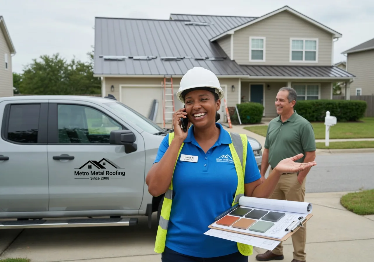 Storm Damage Metal Roof Repair in Poplar Branch, NC